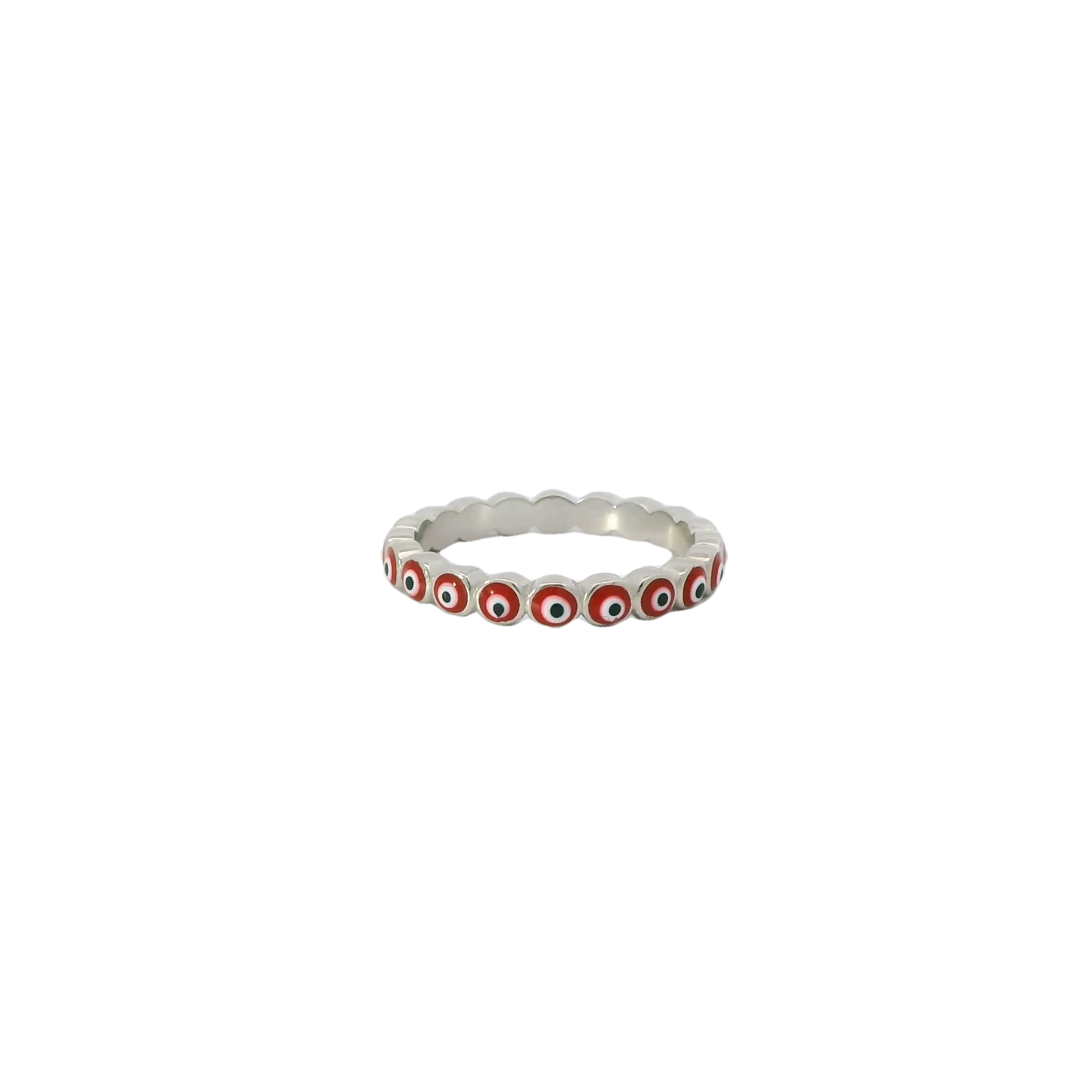 Red Evil Eye Ring