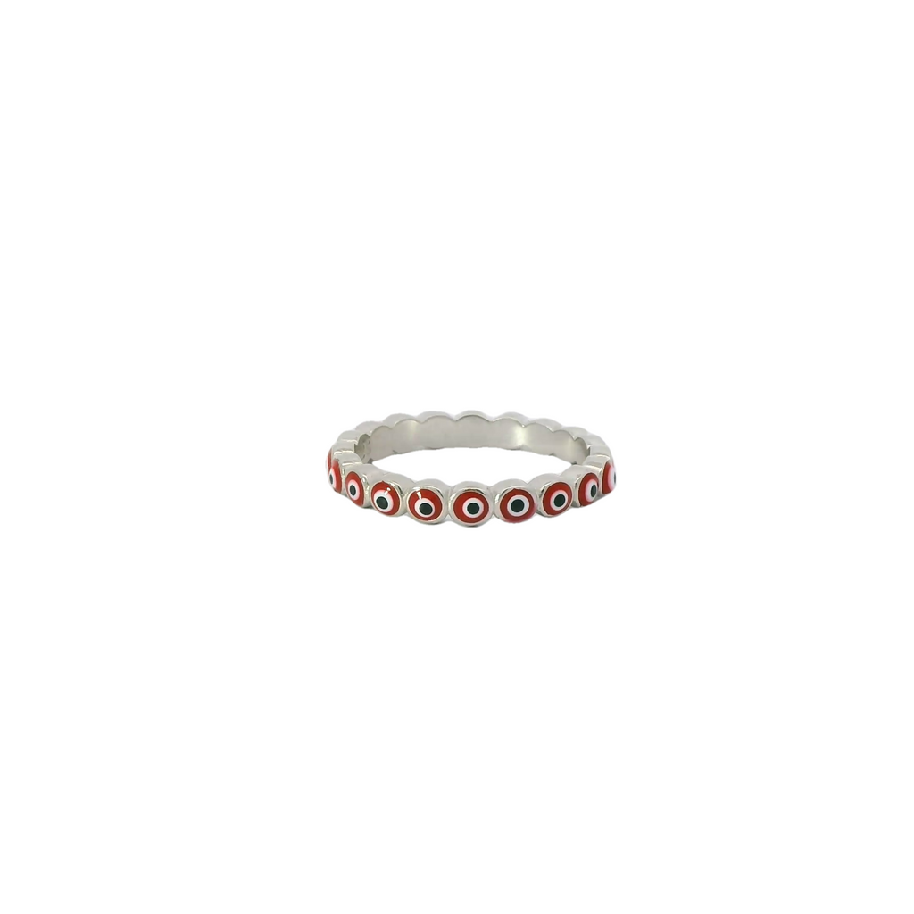 Red Evil Eye Ring