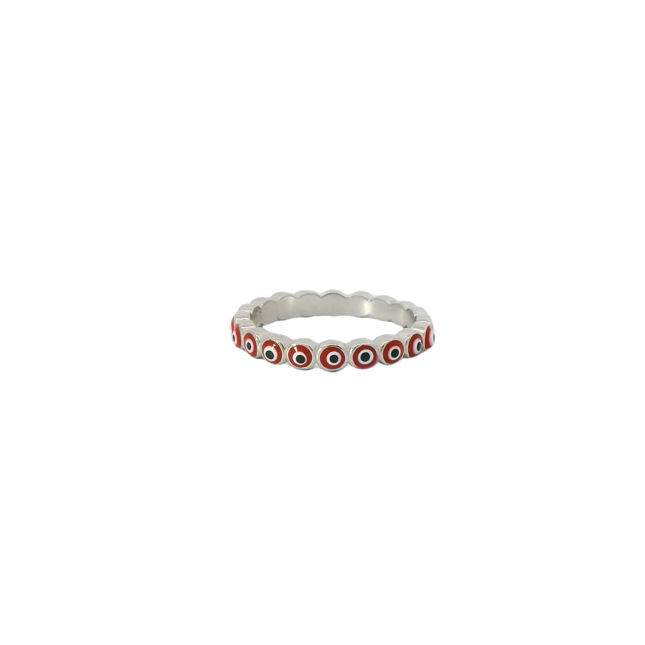 Red Evil Eye Ring