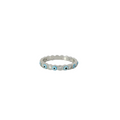 Light Blue Evil Eye & Cubic Zirconia Ring