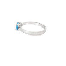 Load image into Gallery viewer, Round 6mm Blue Lab Opal Ring