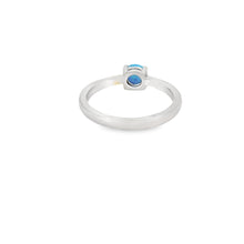 Load image into Gallery viewer, Round 6mm Blue Lab Opal Ring