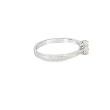 Load image into Gallery viewer, Round 6mm White Lab Opal Ring