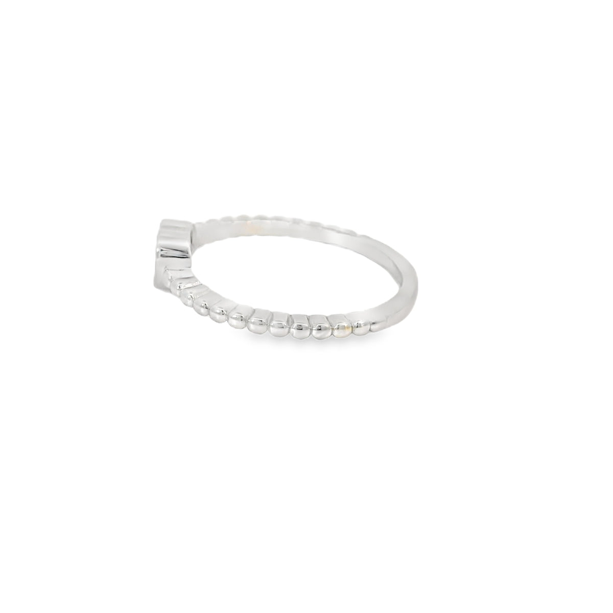 Blue lab opal heart sterling silver ring