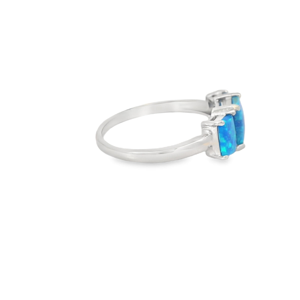 Blue Lab Opal Ring