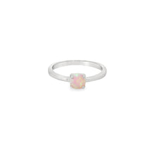Load image into Gallery viewer, Round 6mm Pink Lab Opal Ring