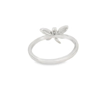 Load image into Gallery viewer, White lab opal butterfly sterling silver ring