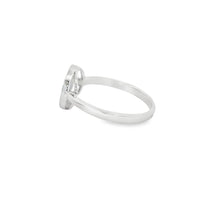 Load image into Gallery viewer, White lab opal tree of life sterling silver ring