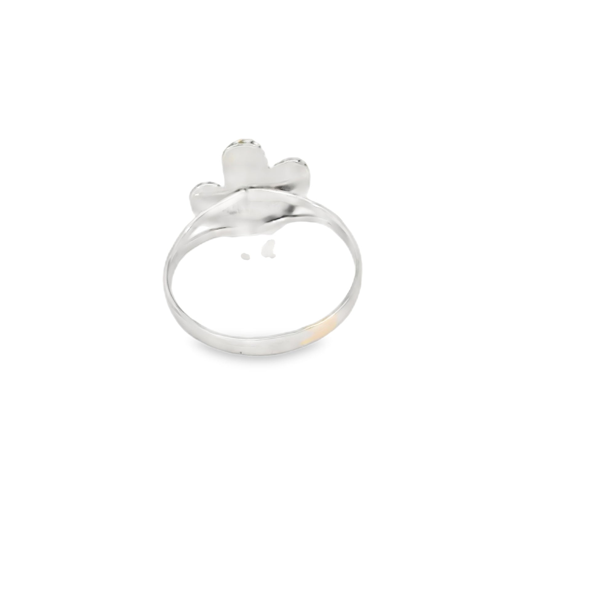 Blue lab opal cactus ring