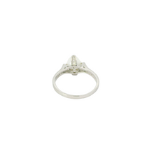 Load image into Gallery viewer, WHITE PEARL STERLING SILVER RING