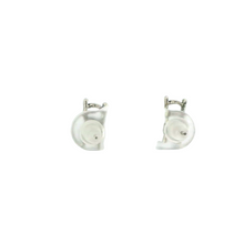 Load image into Gallery viewer, TINY CHAIR STERLING SILVER EARRINGS