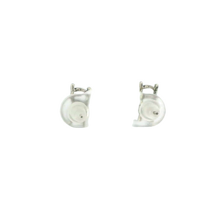 TINY CHAIR STERLING SILVER EARRINGS