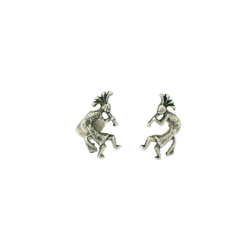 KOKOPELLI STERLING SILVER EARRINGS