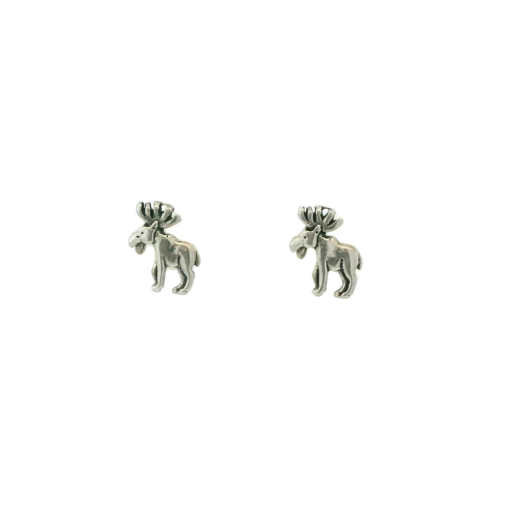 LITTLE MOOSE STERLING SILVER EARRINGS