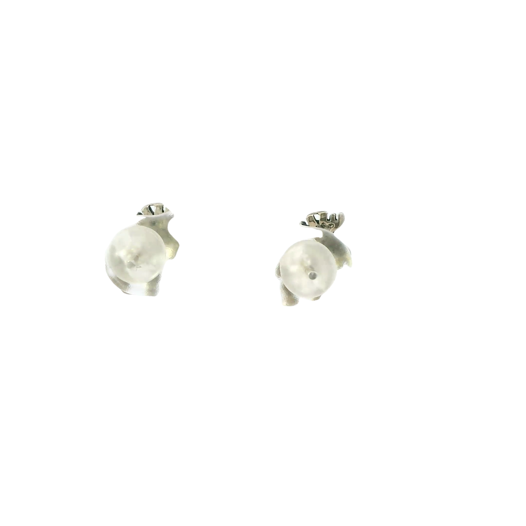 LITTLE MOOSE STERLING SILVER EARRINGS