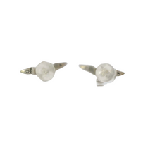 Load image into Gallery viewer, TINY SEAGULL STERLING SILVER EARRINGS