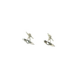 SURFER STERLING SILVER EARRINGS
