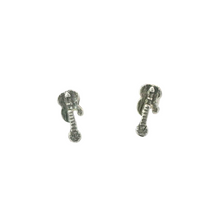 Load image into Gallery viewer, TINY GUITAR STERLING SILVER EARRINGS