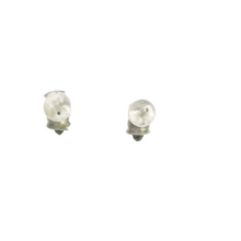 Load image into Gallery viewer, TINY OWL STERLING SILVER EARRINGS