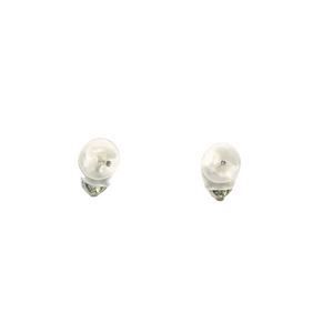 TINY SKULL STERLING SILVER EARRINGS