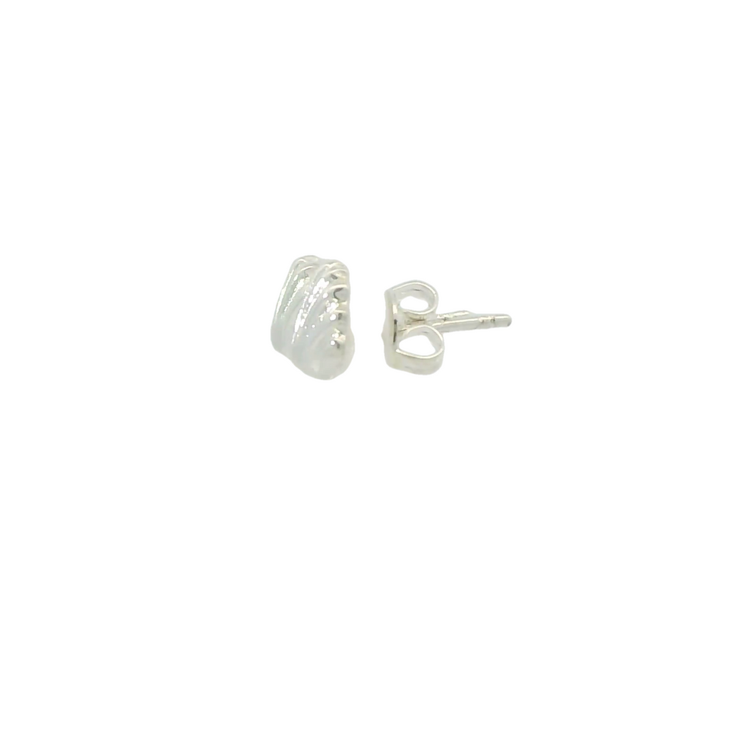SEASHELL STERLING SILVER EARRINGS