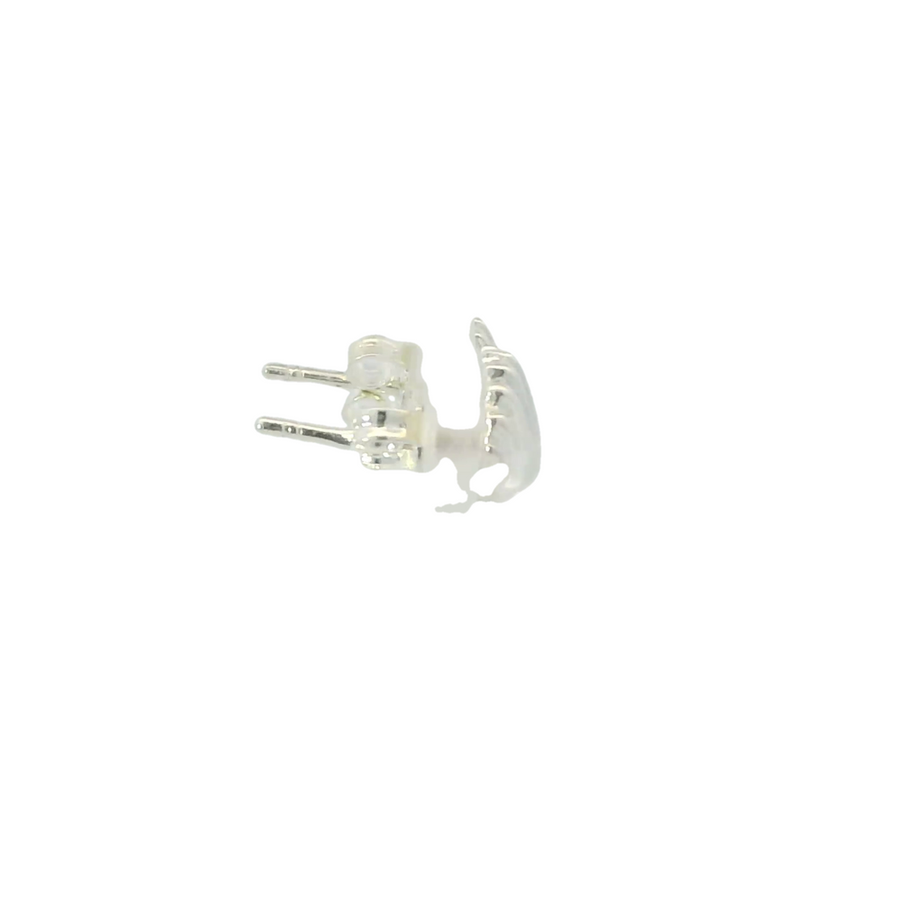 SEASHELL STERLING SILVER EARRINGS