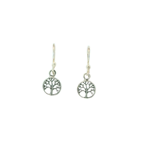 TREE OF LIFE STERLING SILVER EARRINGS