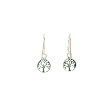 Load image into Gallery viewer, TREE OF LIFE STERLING SILVER EARRINGS