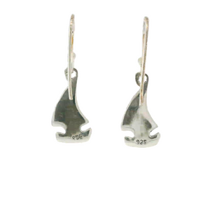 SAIL BOAT STERLING SILVER EARRINGS