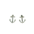 ANCHOR STERLING SILVER EARRINGS