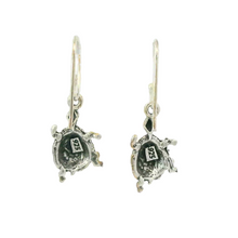 Load image into Gallery viewer, TURTLE STERLING SILVER EARRINGS