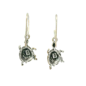 TURTLE STERLING SILVER EARRINGS