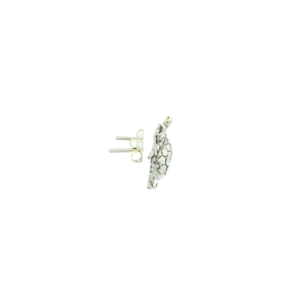 TURTLE STERLING SILVER EARRINGS