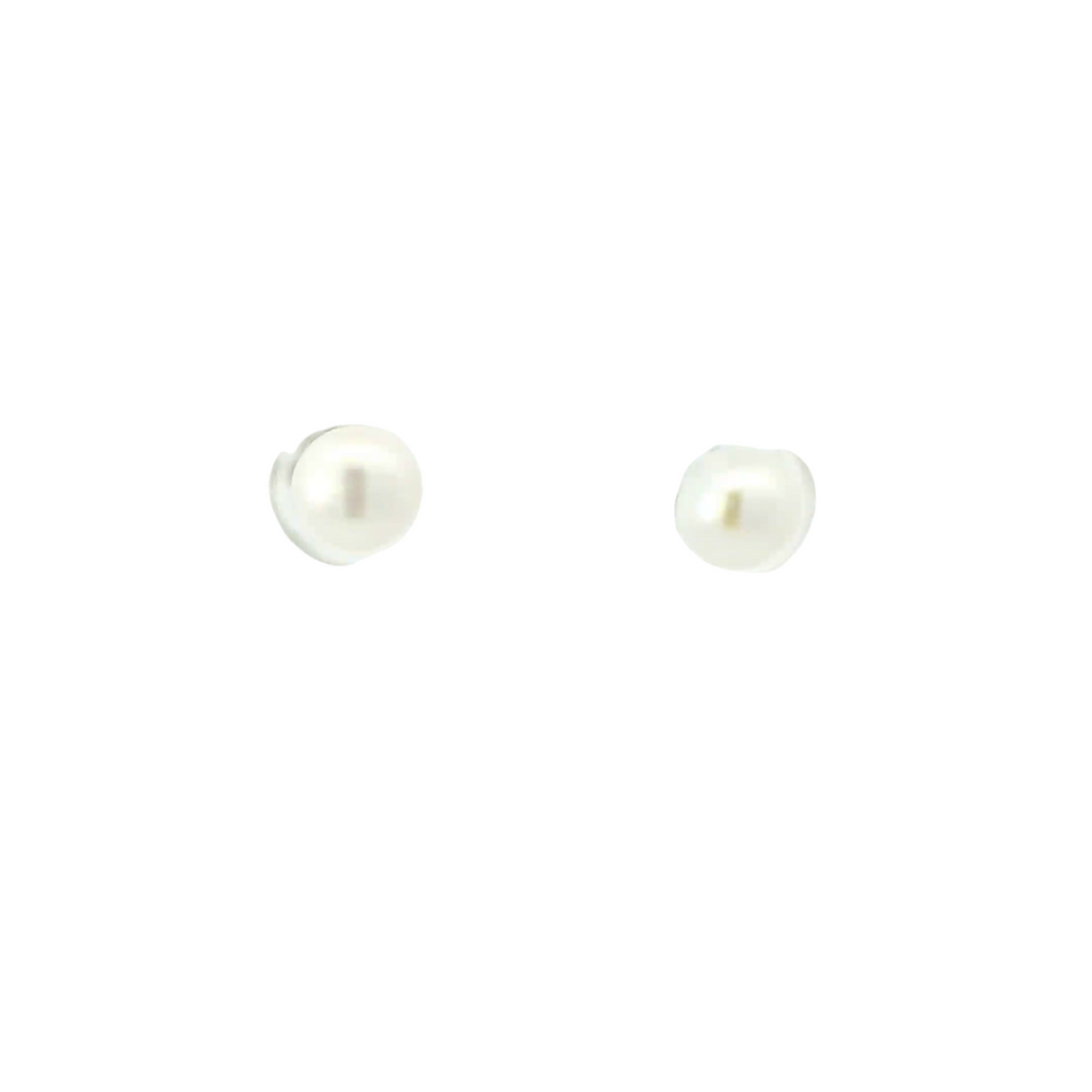 STERLING SILVER PEARL EARRINGS