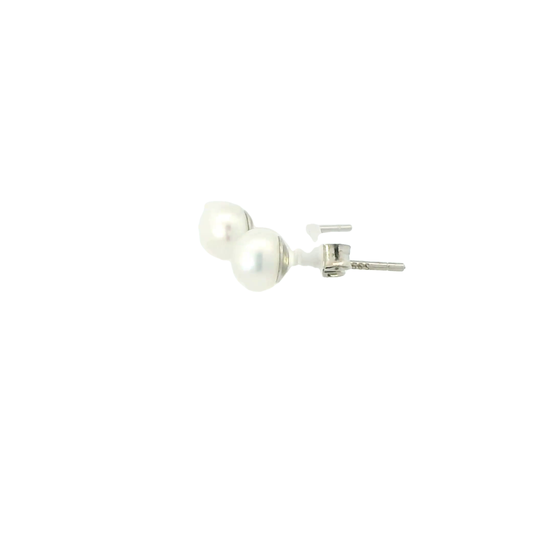 STERLING SILVER PEARL EARRINGS