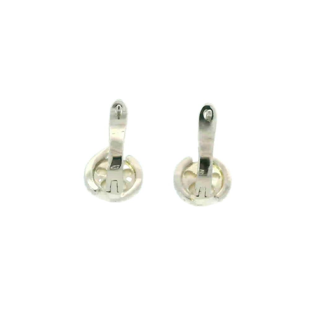 STERLING SILVER PEARL EARRINGS
