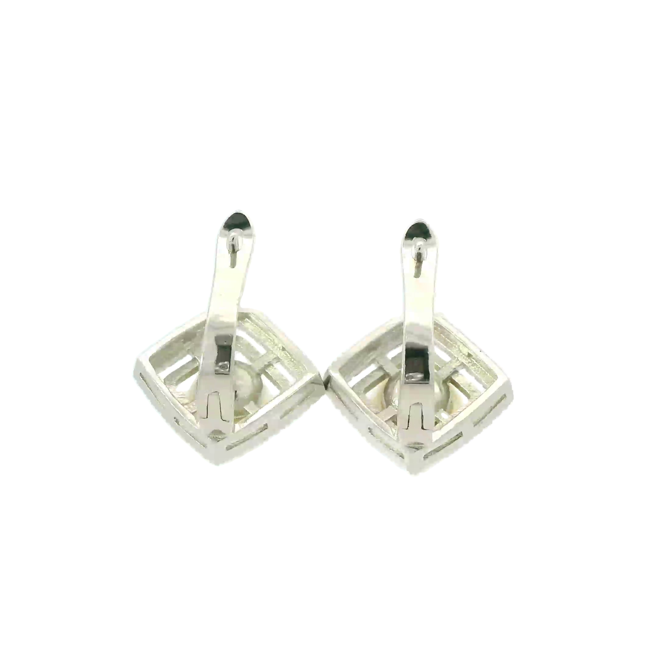 PEARL STERLING SILVER EARRINGS