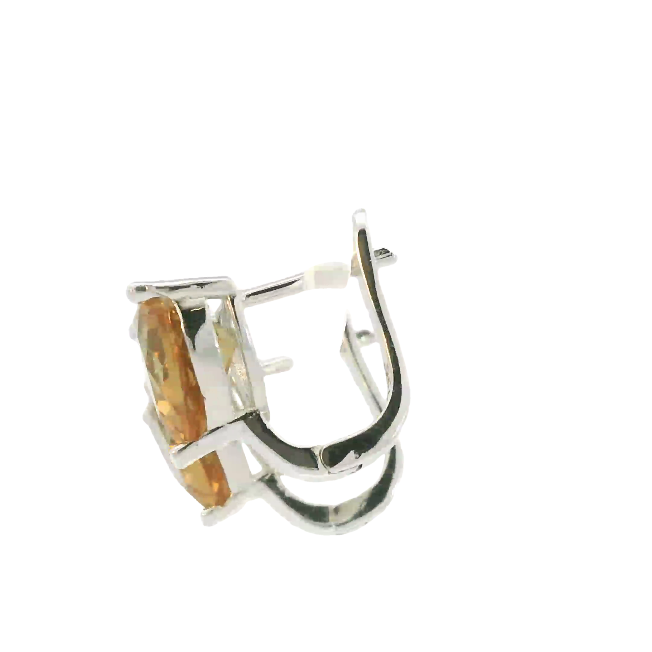 ZULTANITE COLOR CHANGING STERLING SILVER HEART EARRINGS