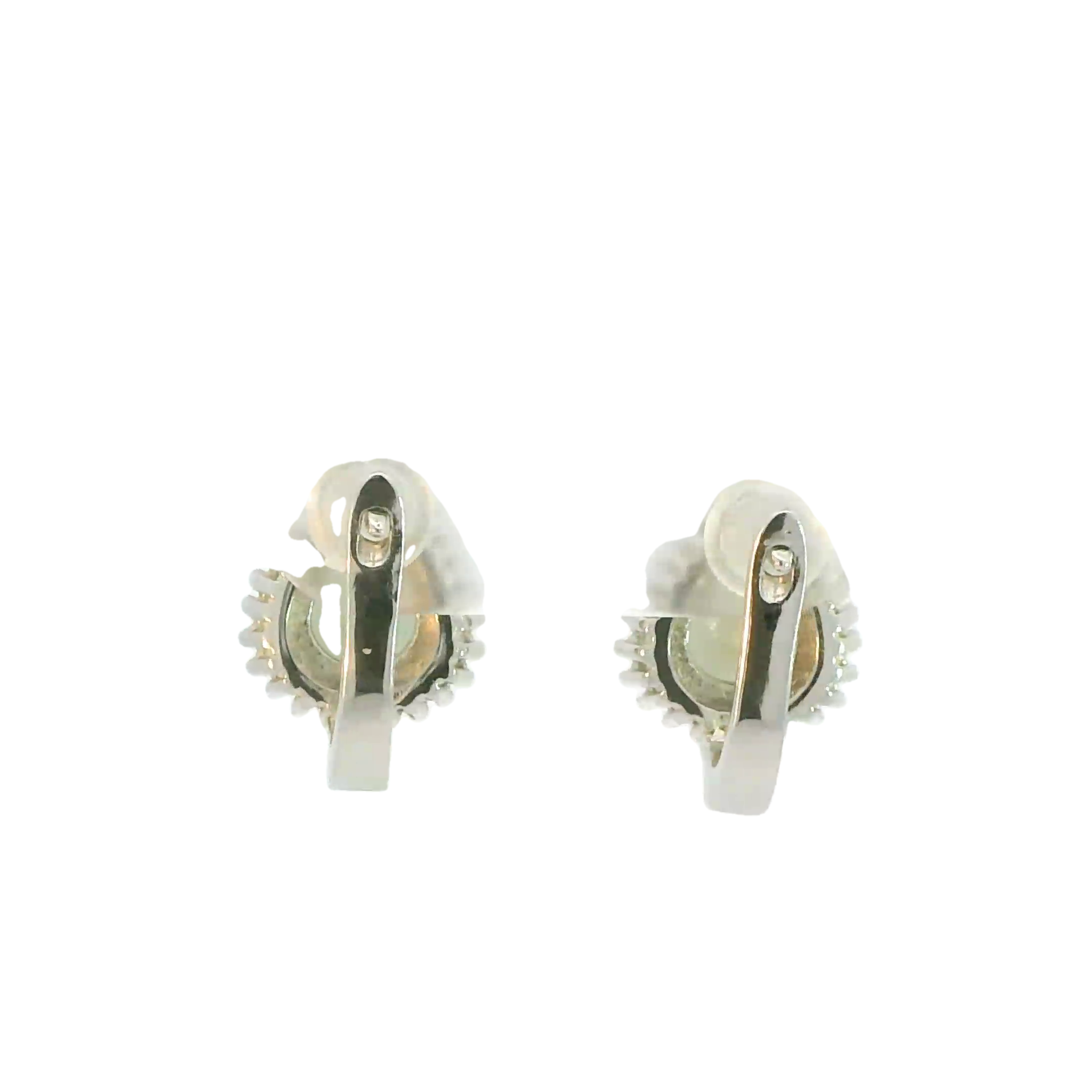 ZULTANITE COLOR CHANGING EARRINGS, CUBIC ZIRCONIA STERLING SILVER, (PEAR SHAPE)
