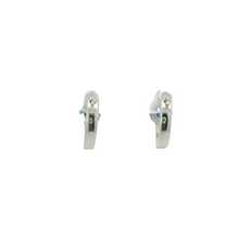 Load image into Gallery viewer, BLUE LAB OPAL STERLING SILVER EARRINGS