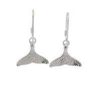 Load image into Gallery viewer, BLUE WHALE TAIL OPAL STERLING SILVER EARRINGS