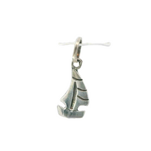 Load image into Gallery viewer, SAIL BOAT STERLING SILVER PENDANT