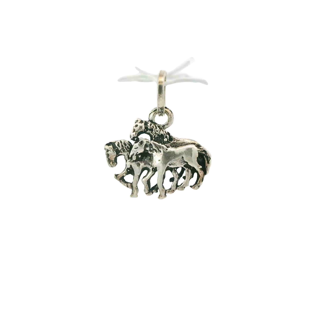 TINY HORSE STERLING SILVER PENDANT