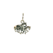 Load image into Gallery viewer, TINY HORSE STERLING SILVER PENDANT