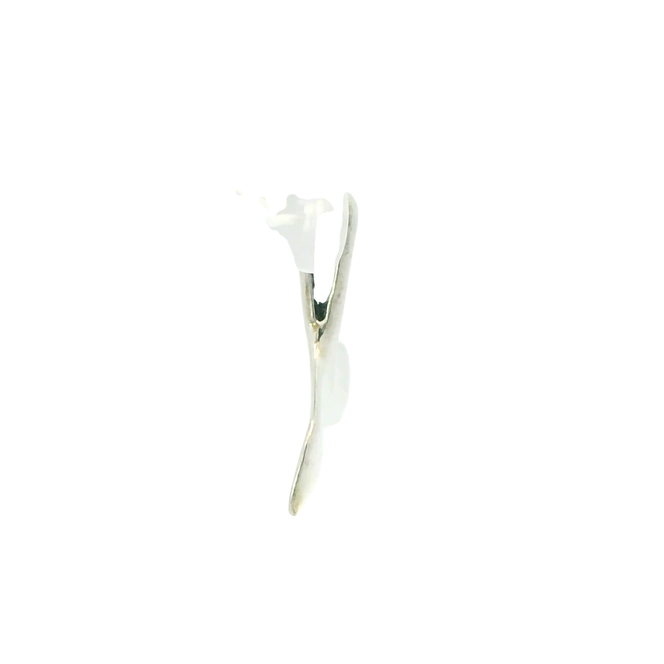 WHALE TAIL STERLING SILVER PENDANT