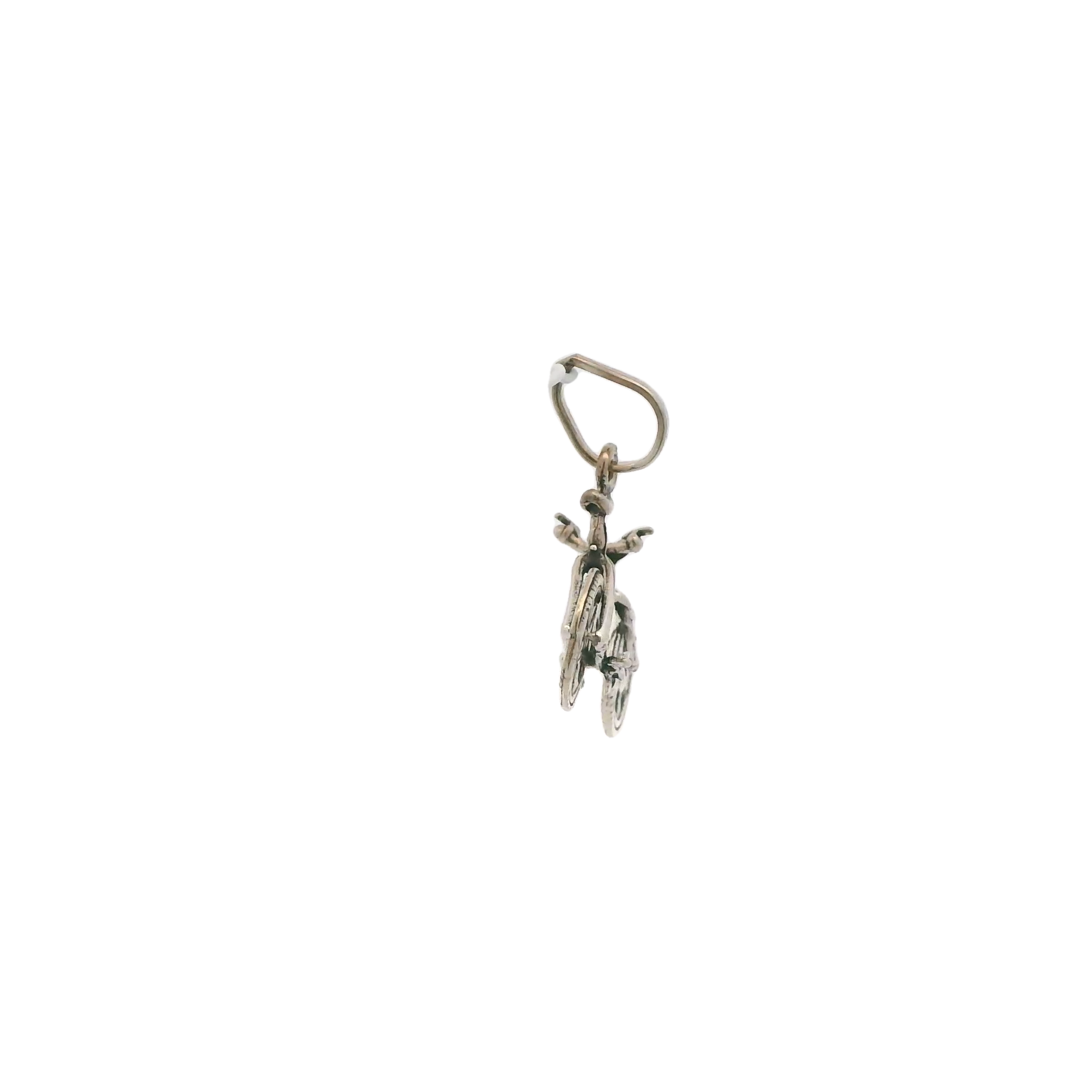 BICYCLE STERLING SILVER PENDANT