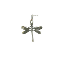 Load image into Gallery viewer, DRAGONFLY STERLING SILVER PENDANT