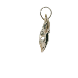 BULL SKULL STERLING SILVER PENDANT