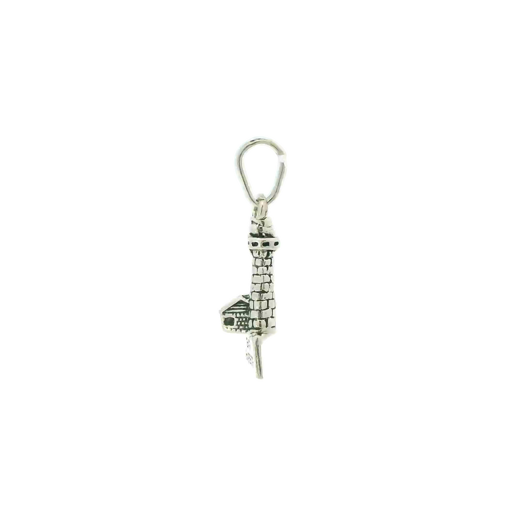 LIGHTHOUSE BAR HARBOR STERLING SILVER PENDANT