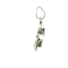 Load image into Gallery viewer, HONEY COMB (BEES) STERLING SILVER PENDANT